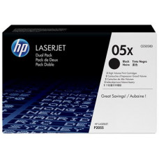 Картридж 05XD CE505XD для HP LJ P2055, Black, двойная упаковка, 2*6500 копий Картридж 05XD CE505XD для HP LJ P2055, Black, двойная упаковка, 2*6500 копий