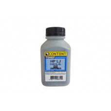 Тонер Content для HP LJ 1100/5L/6L, Bk, 140 г, банка
